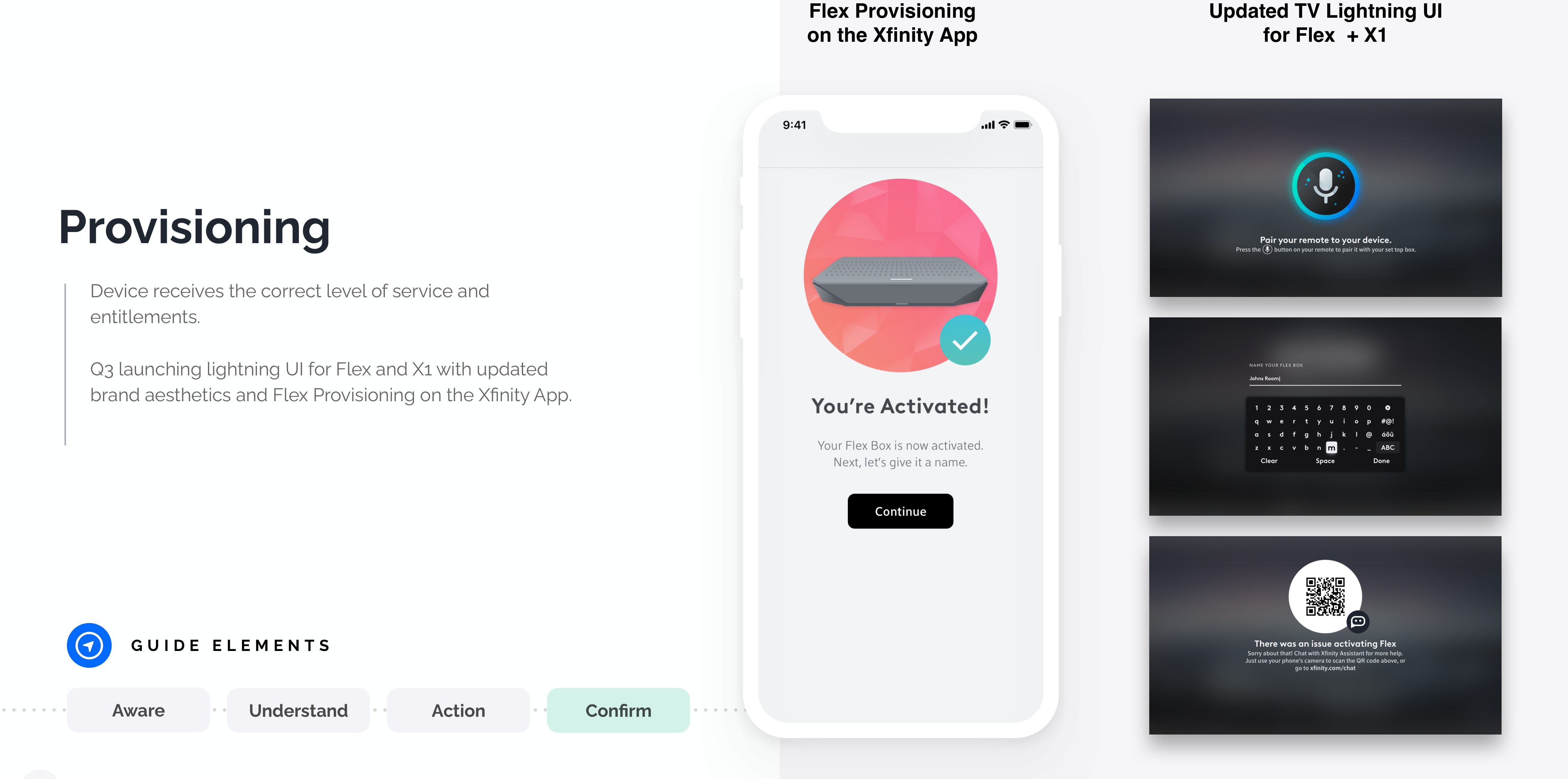 Provisioning with the updated Lightning UI for Flex and X1